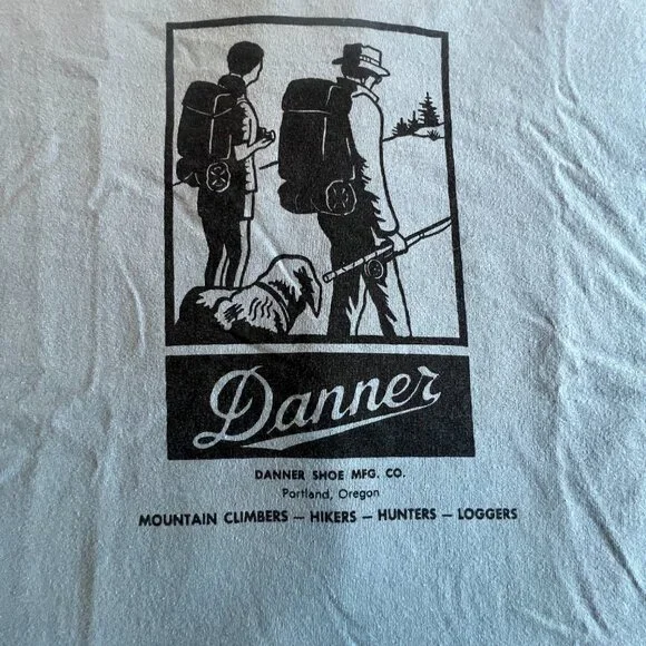 Danner Baby Blue T-shirt in XL - Picture 2 of 3